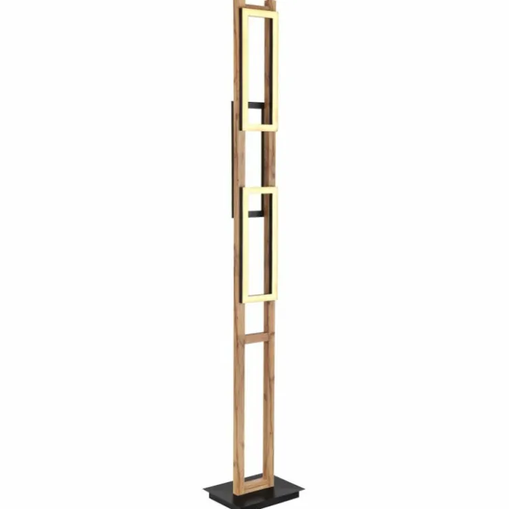 Luminaires Globo Lighting Lampadaires Et Lampes Sur Pied|Lampadaire Globo ILLA LED Noir, 1 lumière