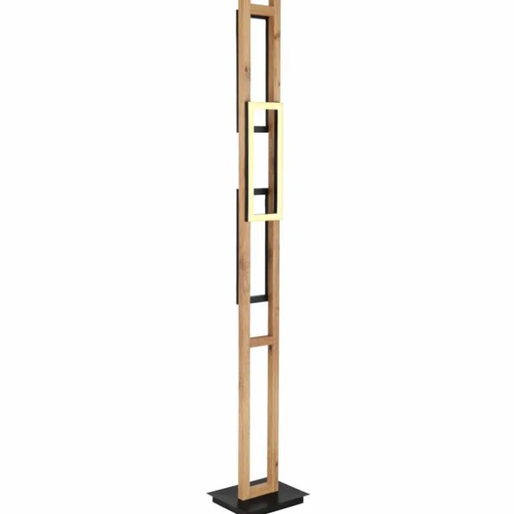Luminaires Globo Lighting Lampadaires Et Lampes Sur Pied|Lampadaire Globo ILLA LED Noir, 1 lumière