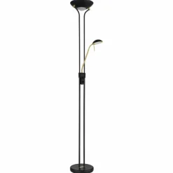 Luminaires Globo Lighting Éclairage Led|Lampadaire Globo LEONAS LED Laiton, Noir, 1 lumière