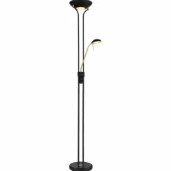 Luminaires Globo Lighting Éclairage Led|Lampadaire Globo LEONAS LED Laiton, Noir, 1 lumière
