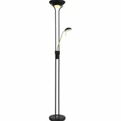Luminaires Globo Lighting Éclairage Led|Lampadaire Globo LEONAS LED Laiton, Noir, 1 lumière