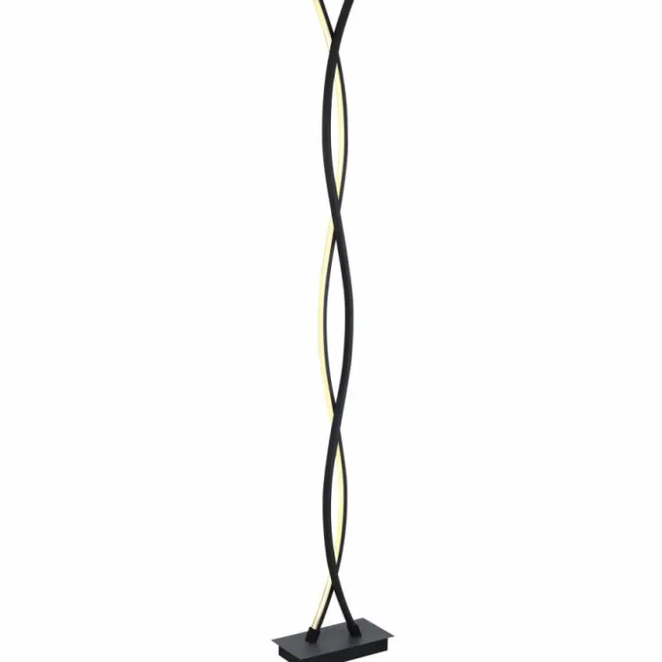 Luminaires Globo Lighting Lampadaires Et Lampes Sur Pied|Lampadaire Globo MARIUS LED Noir, 1 lumière