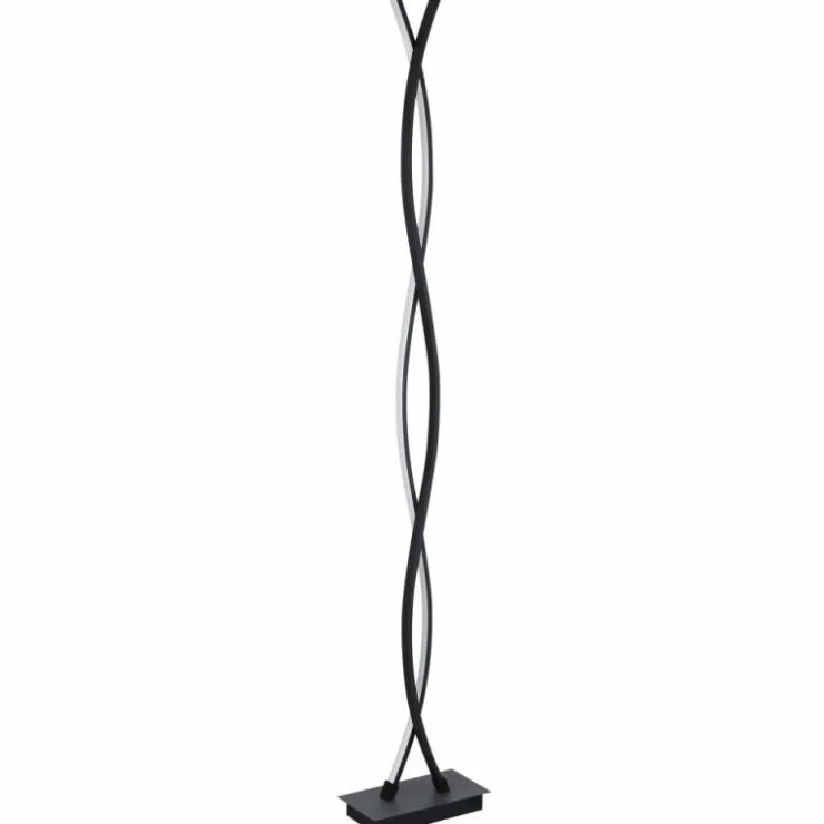 Luminaires Globo Lighting Lampadaires Et Lampes Sur Pied|Lampadaire Globo MARIUS LED Noir, 1 lumière