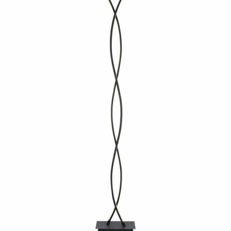 Luminaires Globo Lighting Lampadaires Et Lampes Sur Pied|Lampadaire Globo MARIUS LED Noir, 1 lumière