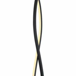 Luminaires Globo Lighting Lampadaires Et Lampes Sur Pied|Lampadaire Globo MARIUS LED Noir, 1 lumière