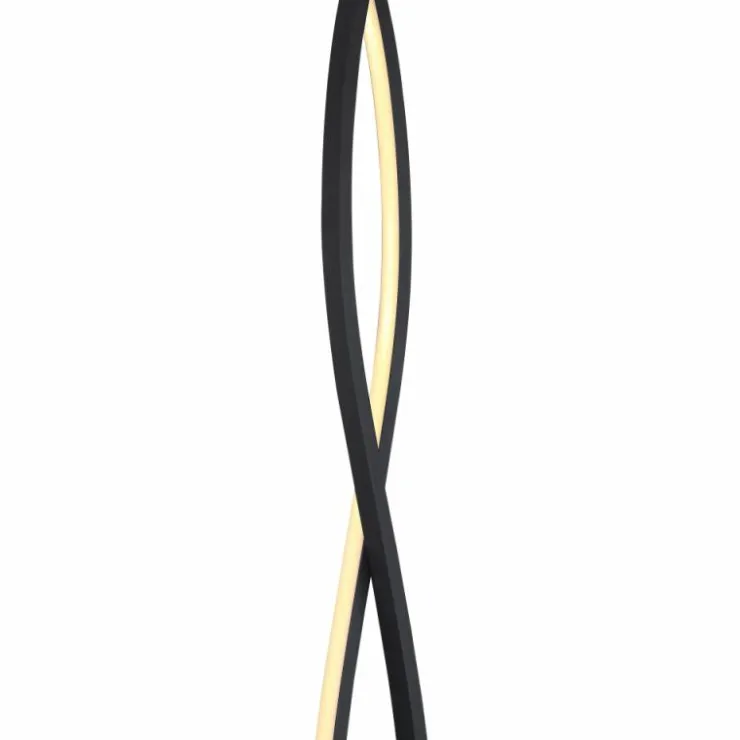 Luminaires Globo Lighting Lampadaires Et Lampes Sur Pied|Lampadaire Globo MARIUS LED Noir, 1 lumière