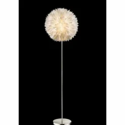 Luminaires Globo Lighting Lampadaires Et Lampes Sur Pied|Lampadaire Globo Nickel mat, 1 lumière