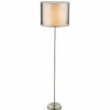 Luminaires Globo Lighting Lampadaires Et Lampes Sur Pied|Lampadaire Globo Nickel mat, 1 lumière