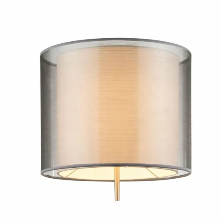 Luminaires Globo Lighting Lampadaires Et Lampes Sur Pied|Lampadaire Globo Nickel mat, 1 lumière
