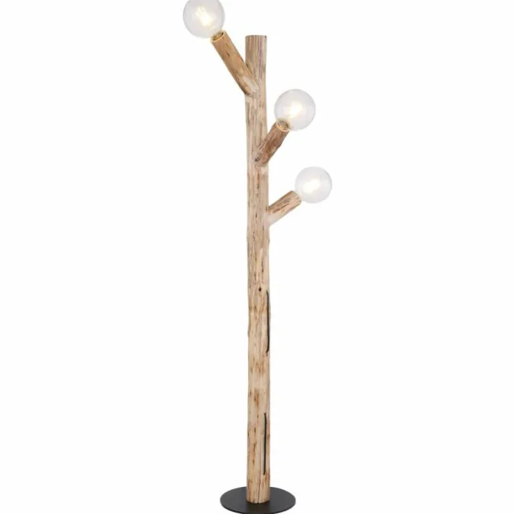 Luminaires Globo Lighting Lampadaires Et Lampes Sur Pied|Lampadaire Globo RAY Noir, 3 lumières