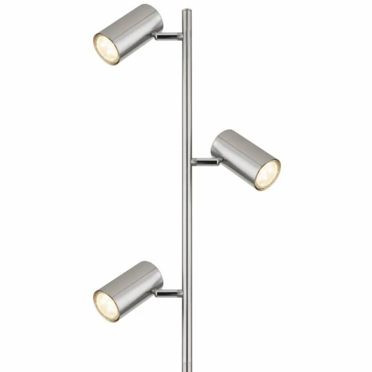 Luminaires Globo Lighting Lampadaires Et Lampes Sur Pied|Lampadaire Globo ROBBY Nickel mat, 3 lumières