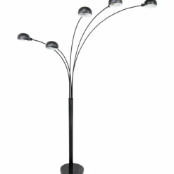 Luminaires Globo Lighting Lampadaires Et Lampes Sur Pied|Lampadaire Globo SEYMOUR Noir, 5 lumières