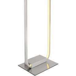 Luminaires Globo Lighting Éclairage Led|Lampadaire Globo SILLA LED Nickel mat, 1 lumière