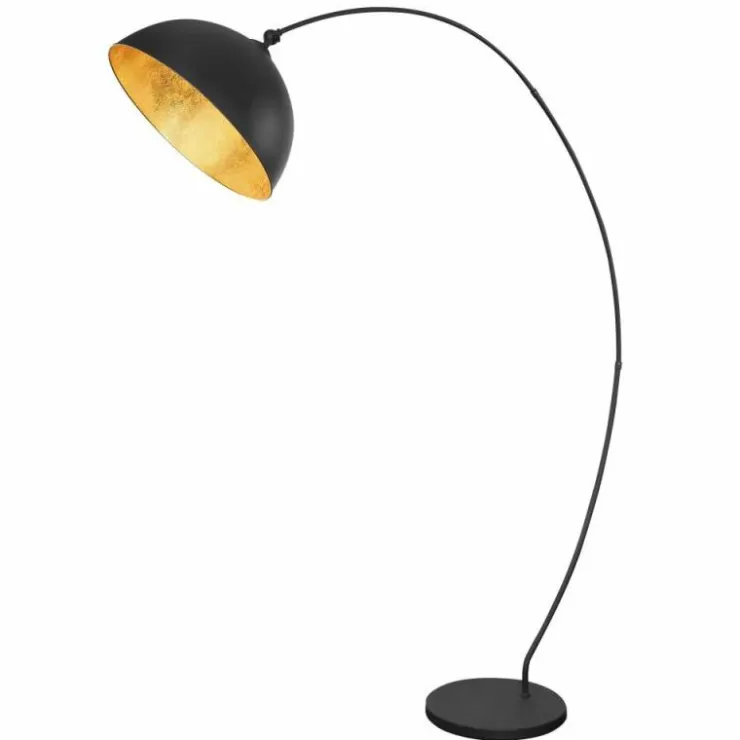 Luminaires Globo Lighting Lampadaires Et Lampes Sur Pied|Lampadaire Globo STIRADO Noir, 1 lumière