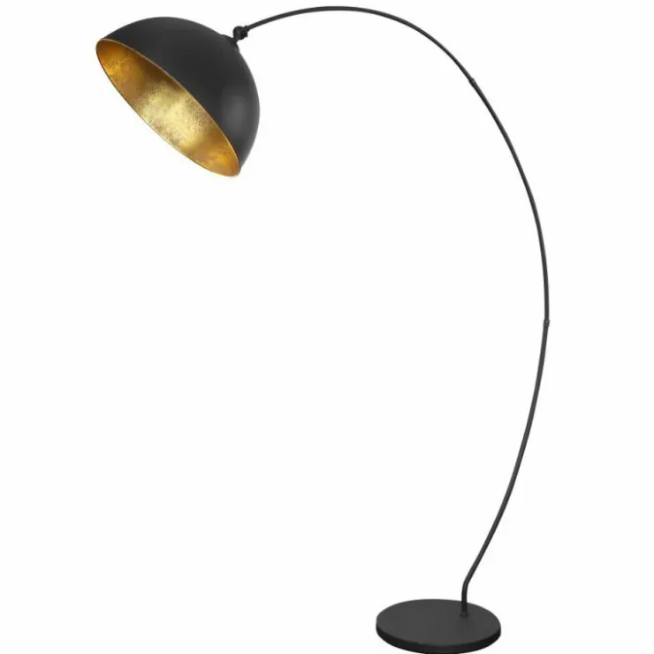 Luminaires Globo Lighting Lampadaires Et Lampes Sur Pied|Lampadaire Globo STIRADO Noir, 1 lumière