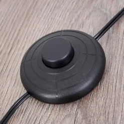 hofstein Lampadaires Et Lampes Sur Pied|Lampadaire Harpeth LED Noir, 1 lumière