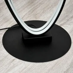 hofstein Lampadaires Et Lampes Sur Pied|Lampadaire Harpeth LED Noir, 1 lumière