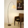 Luminaires Holländer Lampadaires Et Lampes Sur Pied|Lampadaire Holländer BAMBUS ARCO Brun, Noir, 1 lumière
