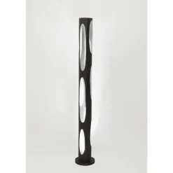 Luminaires Holländer Lampadaires Et Lampes Sur Pied|Lampadaire Holländer MASCHA Brun, Noir, Argenté, 1 lumière