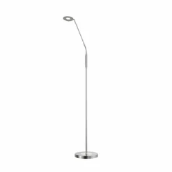 Luminaires Fischer & Honsel Éclairage Led|Lampadaire Honsel Dent LED Nickel mat, 1 lumière, Changeur de couleurs
