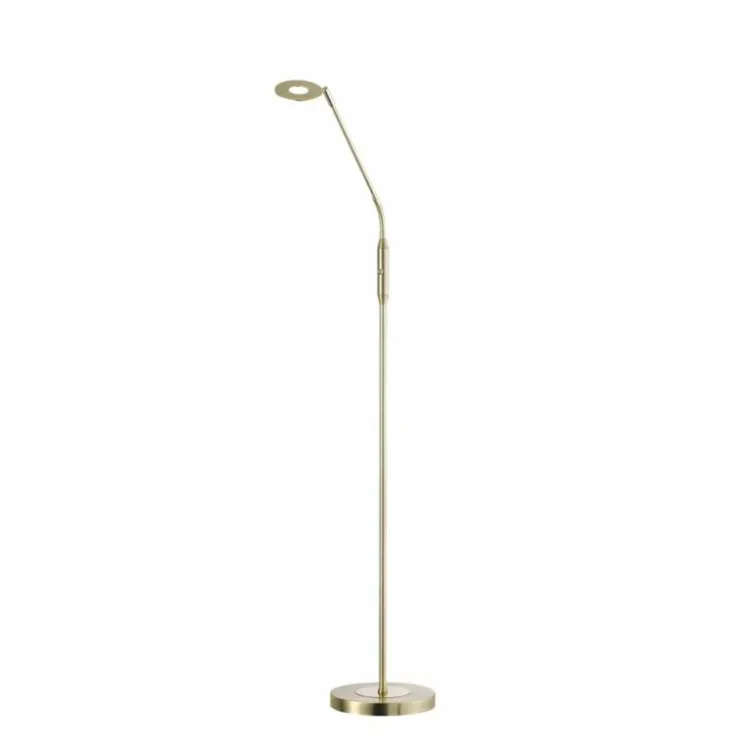 Luminaires Fischer & Honsel Lampadaires Et Lampes Sur Pied|Lampadaire Honsel Dent LED Laiton, 1 lumière, Changeur de couleurs