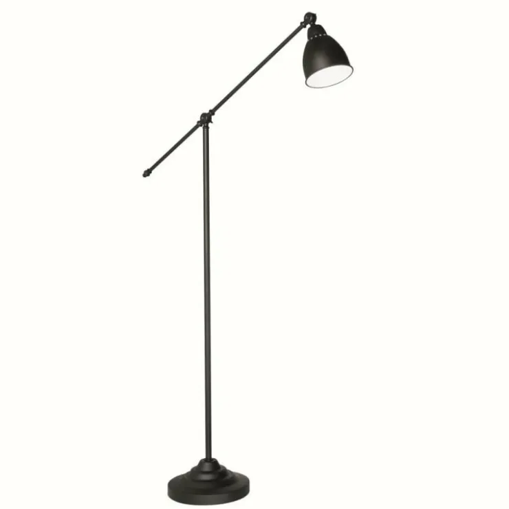 Luminaires Ideallux Lampadaires Et Lampes Sur Pied|Lampadaire Ideal Lux NEWTON Noir, 1 lumière