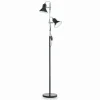 Luminaires Ideallux Lampadaires Et Lampes Sur Pied|Lampadaire Ideal Lux POLLY Noir, 2 lumières