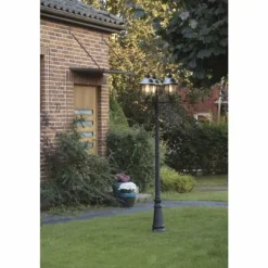 Lampadaire Konstsmide Parma Noir, 3 lumières