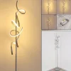 hofstein Éclairage Led|Lampadaire Lavaca LED Argenté, 2 lumières