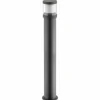 Lampadaire LCD Illertissen LED Noir, 1 lumière