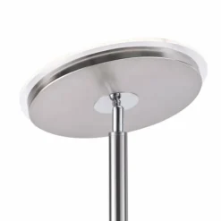 Luminaires Leuchten Direkt Lampadaires Et Lampes Sur Pied|Lampadaire Leuchten Direkt HANS LED Acier inoxydable, 2 lumières