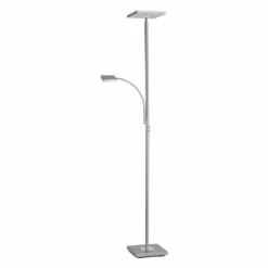 Luminaires Leuchten Direkt Lampadaires Et Lampes Sur Pied|Lampadaire Leuchten Direkt HANS LED Acier inoxydable, 2 lumières