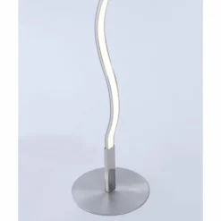 Luminaires Leuchten Direkt Éclairage Led|Lampadaire Leuchten-Direkt WAVE LED Acier inoxydable, 1 lumière
