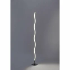 Luminaires Leuchten Direkt Éclairage Led|Lampadaire Leuchten-Direkt WAVE LED Acier inoxydable, 1 lumière