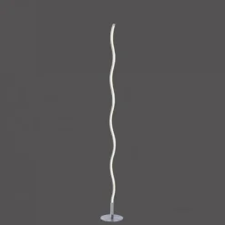 Luminaires Leuchten Direkt Éclairage Led|Lampadaire Leuchten-Direkt WAVE LED Acier inoxydable, 1 lumière