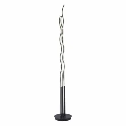 Luminaires Leuchten Direkt Lampadaires Et Lampes Sur Pied|Lampadaire Leuchten-Direkt WAVE LED Noir, 3 lumières, Télécommandes