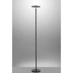 Luminaires Leuchten Direkt Éclairage Led|Lampadaire Leuchten-Direkt HANS LED Noir, 1 lumière