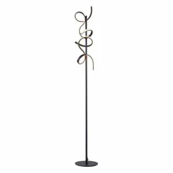 Luminaires Leuchten Direkt Éclairage Led|Lampadaire Leuchten-Direkt CURLS LED Noir, 2 lumières