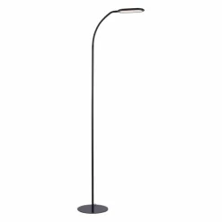 Luminaires Leuchten Direkt Éclairage Led|Lampadaire Leuchten-Direkt KELLY LED Noir, 1 lumière