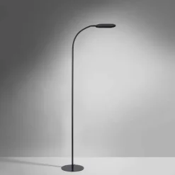 Luminaires Leuchten Direkt Éclairage Led|Lampadaire Leuchten-Direkt KELLY LED Noir, 1 lumière