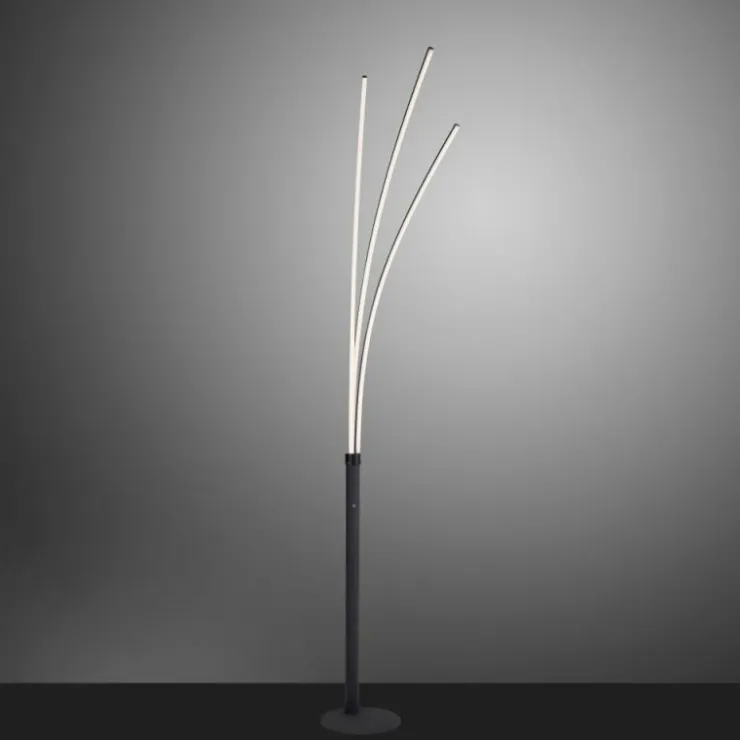 Luminaires Leuchten Direkt Éclairage Led|Lampadaire Leuchten-Direkt MAJA LED Noir, 1 lumière