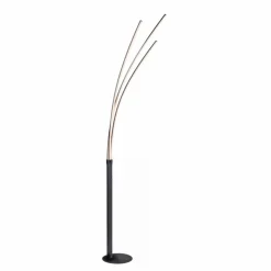 Luminaires Leuchten Direkt Éclairage Led|Lampadaire Leuchten-Direkt MAJA LED Noir, 1 lumière