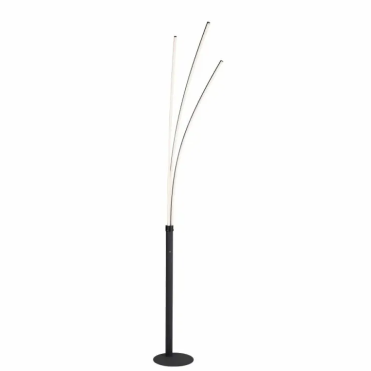 Luminaires Leuchten Direkt Éclairage Led|Lampadaire Leuchten-Direkt MAJA LED Noir, 1 lumière