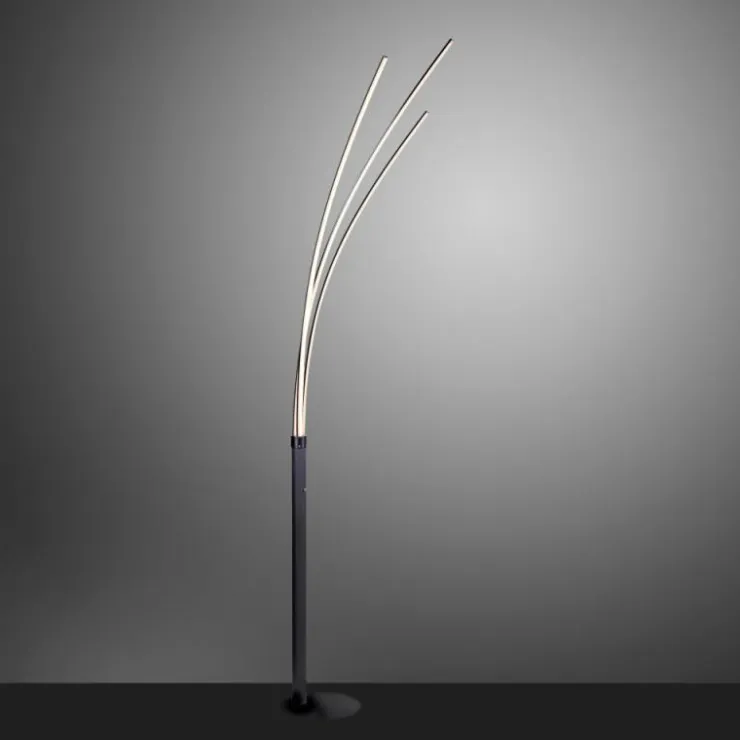 Luminaires Leuchten Direkt Éclairage Led|Lampadaire Leuchten-Direkt MAJA LED Noir, 1 lumière