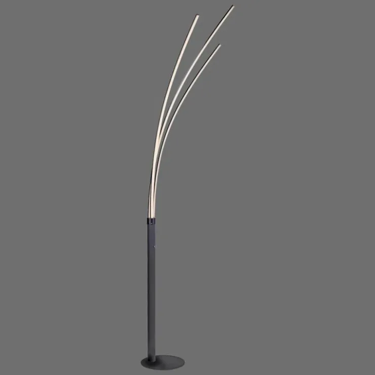 Luminaires Leuchten Direkt Éclairage Led|Lampadaire Leuchten-Direkt MAJA LED Noir, 1 lumière