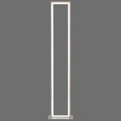 Luminaires Leuchten Direkt Éclairage Led|Lampadaire Leuchten-Direkt FELIX60 LED Acier brossé, 2 lumières, Télécommandes, Changeur de couleurs