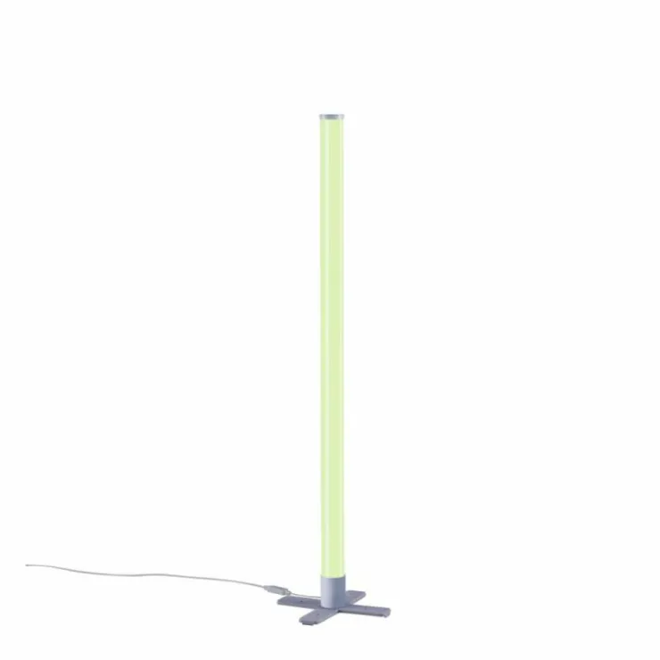 Luminaires Leuchten Direkt Éclairage Led|Lampadaire Leuchten-Direkt RINGO LED Argenté, 1 lumière, Télécommandes, Changeur de couleurs