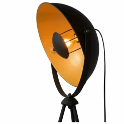 Luminaires Lucide Lampadaires Et Lampes Sur Pied|Lampadaire Lucide ALVARO Noir, 1 lumière