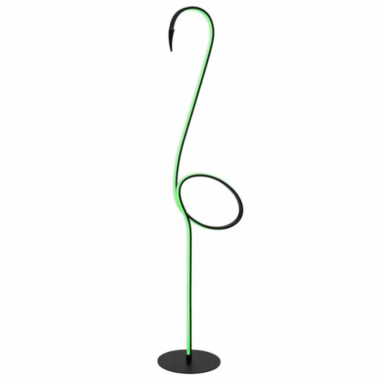 Luminaires Lucide Éclairage Led|Lampadaire Lucide FLAMINGO LED, 1 lumière, Télécommandes, Changeur de couleurs