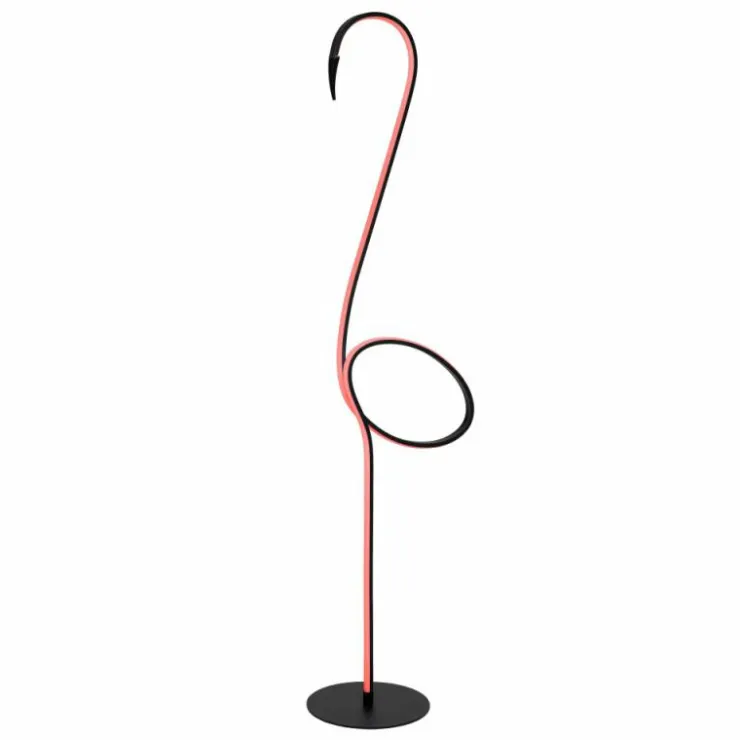 Luminaires Lucide Éclairage Led|Lampadaire Lucide FLAMINGO LED, 1 lumière, Télécommandes, Changeur de couleurs